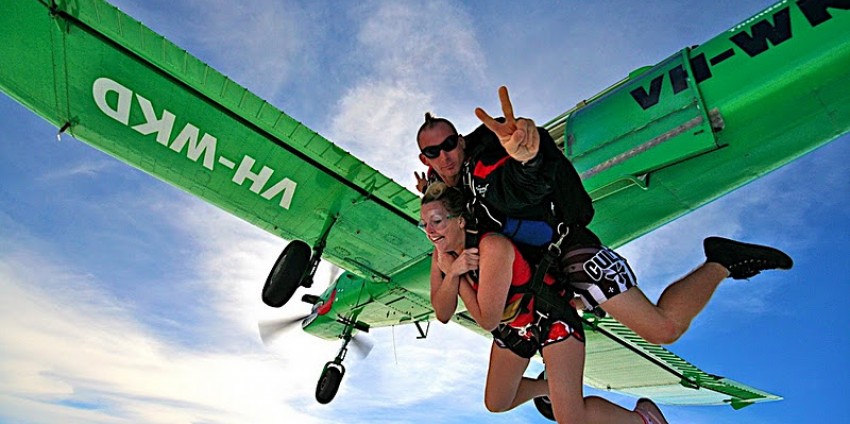 Mission Beach Skydive & Tully Raft - Everything Australia